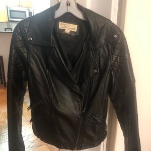Leather jacket